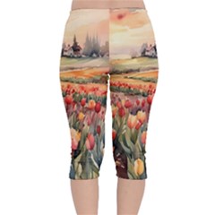 Velvet Capri Leggings  