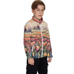 Kids  High Neck Windbreaker 