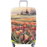 Tulips Field Tree Luggage Cover (Large)