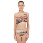 Tulips Field Tree Spliced Up Two Piece Swimsuit