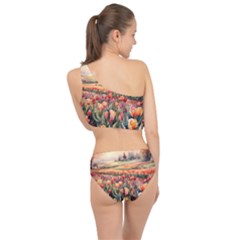 Spliced Up Two Piece Swimsuit 