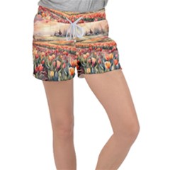 Women s Velour Lounge Shorts 