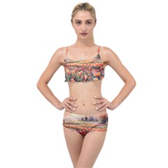 Layered Top Bikini Set 
