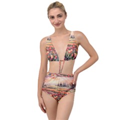 Tied Up Two Piece Swimsuit 