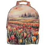 Tulips Field Tree Mini Full Print Backpack