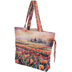 Drawstring Tote Bag 