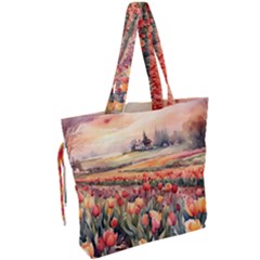 Drawstring Tote Bag 