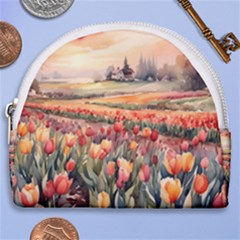 Horseshoe Style Canvas Pouch 