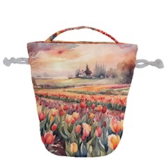 Drawstring Bucket Bag 