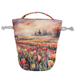 Drawstring Bucket Bag 