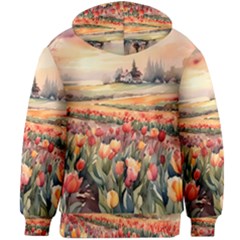 Kids  Zipper Hoodie Without Drawstring 