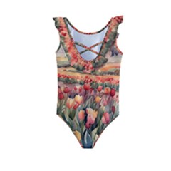 Kids  Frill Swimsuit 