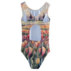 Kids  Cut-Out Back One Piece Swimsuit 