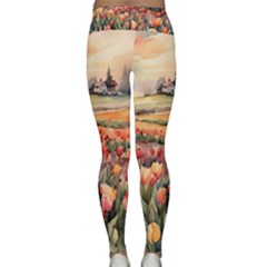 Lightweight Velour Classic Yoga Leggings 