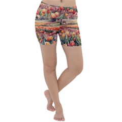 Lightweight Velour Yoga Shorts 