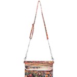 Tulips Field Tree Mini Crossbody Handbag