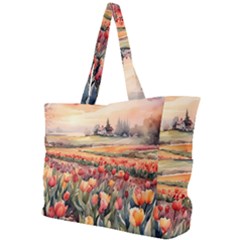 Simple Shoulder Bag 