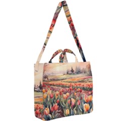 Square Shoulder Tote Bag 