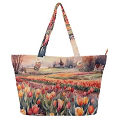 Full Print Shoulder Bag 