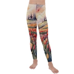 Kids  Lightweight Velour Leggings 