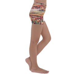 Kids  Lightweight Velour Yoga Shorts 