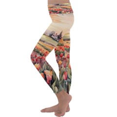 Kids  Lightweight Velour Classic Yoga Leggings 