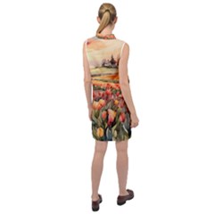 Sleeveless Shirt Dress 