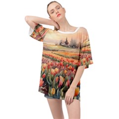 Oversized Chiffon Top 