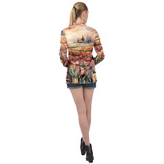 Long Sleeve Satin Shirt 