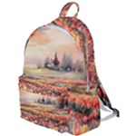 Tulips Field Tree The Plain Backpack