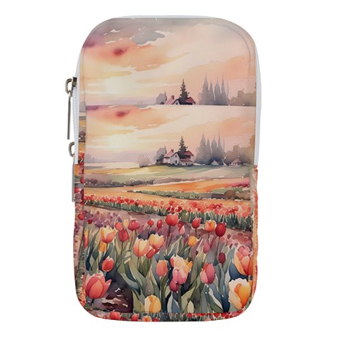 Tulips Field Tree Waist Pouch (Large) from ArtsNow.com