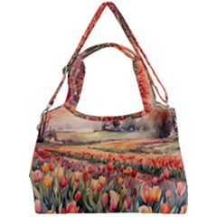 Double Compartment Shoulder Bag 