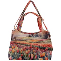 Double Compartment Shoulder Bag 