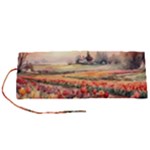 Tulips Field Tree Roll Up Canvas Pencil Holder (S)