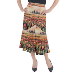 Midi Mermaid Skirt 
