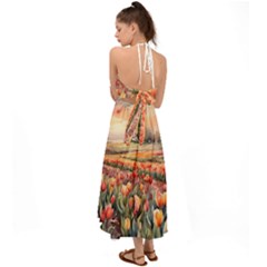 Halter Tie Back Dress  