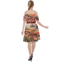 Cut Out Shoulders Dress 