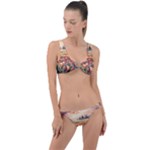 Tulips Field Tree Ring Detail Crop Bikini Set