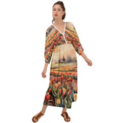 Grecian Style  Maxi Dress 