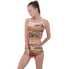 Summer Cropped Co-Ord Set 