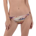 Tulips Field Tree Ring Detail Bikini Bottoms