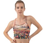 Tulips Field Tree Mini Tank Bikini Top