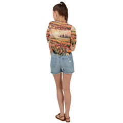 Tie Front Shirt  