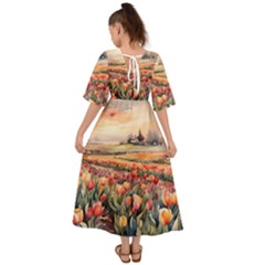 Kimono Sleeve Boho Dress 