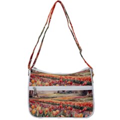 Zip Up Shoulder Bag 