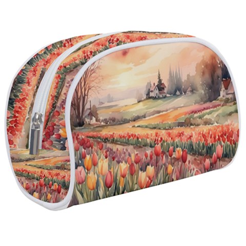 Tulips Field Tree Make Up Case (Medium) from ArtsNow.com
