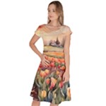 Tulips Field Tree Classic Short Sleeve Dress