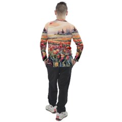 Men s Pique Long Sleeve T-Shirt 