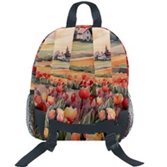 Kids  Age 5-10 Lightweight School Backpack with Side Pockets 
