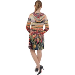 Long Sleeve Hoodie Dress 